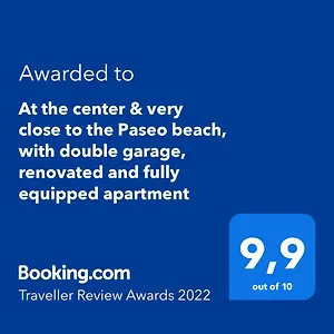 Center Paseo Beach Apartment: Renovated With Double Garage Almunecar